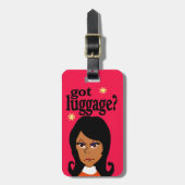 Funny Bagagelabel (Voorkant verticaal)