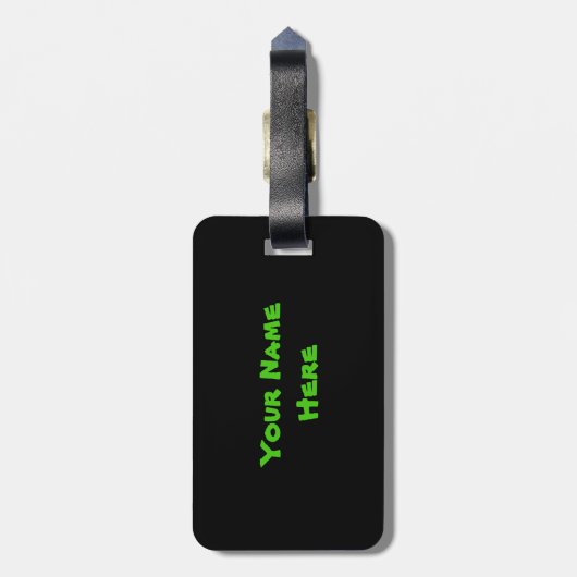 Funny Bagagelabel (Achterkant verticaal)