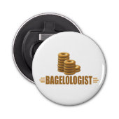 Funny Bagel, Bakery Button Flesopener (Voorkant)