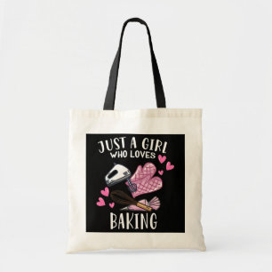Funny Bake, alleen een meisje dat van me houdt Tote Bag