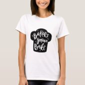Funny Baking Apparel T-shirt (Voorkant)