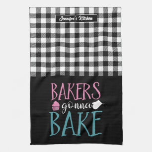Funny Baking Bakers Gonna Bake Black White Pset Theedoek