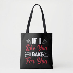 Funny Baking Bakery Gift for Baker Pastry Chef Draagtas