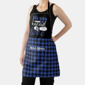 Funny Baking Bread Black Blue Pset Pattern Schort (Insitu)