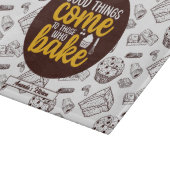 Funny Baking  Cake Muffin Bakery Patroon Snijplank (Hoek)