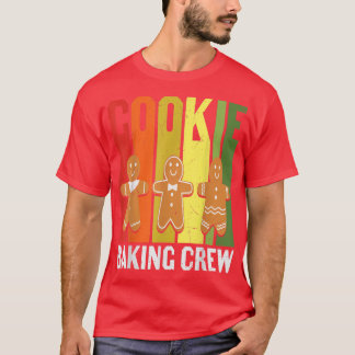 Funny Baking Crew houdt van koekjes grafisch voor  T-shirt