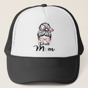 Funny Ball Ma Softball Baseball outfit voor vrouwe Trucker Pet