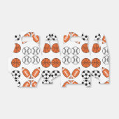 Funny Ball Pattern Bedankdoosjes (Uitgevouwen)