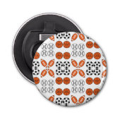 Funny Ball Pattern Button Flesopener (Voorkant)