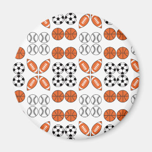 Funny Ball Pattern Magneet