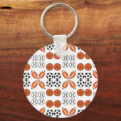 Funny Ball Pattern Sleutelhanger (Voorkant)