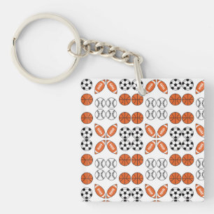 Funny Ball Pattern Sleutelhanger
