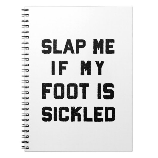 Funny Ballet Teacher Dance Student SicGERICHTE Foo Notitieboek (Voorkant)