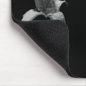 Funny Banana Black and White Portret Muismat (Hoek)