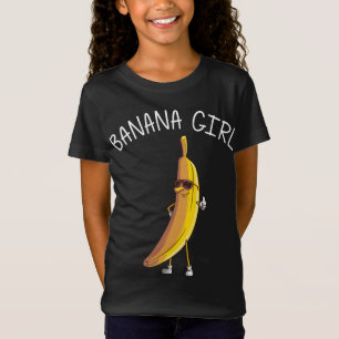 Funny Banana Gift for Girls Fruit Eater Lover Heal T-shirt