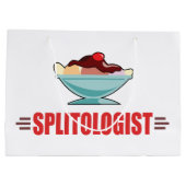 Funny Banana Split Groot Cadeauzakje (Achterkant)
