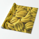 Funny, Bananen, Vruchten, Aangepast Cadeaupapier (Uitgerold)