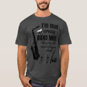 Funny Band Mam Marching Band Music T-shirt (Voorkant)