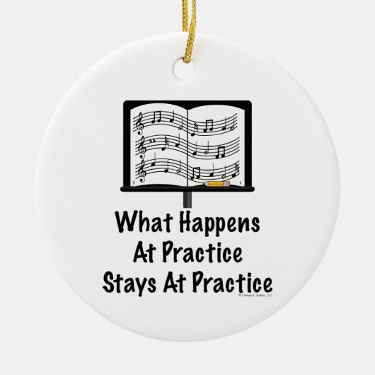 Funny Band Orchestra Ornament (Voorkant)