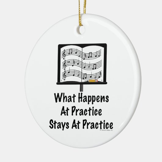 Funny Band Orchestra Ornament (Links)