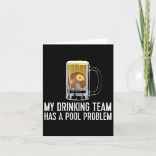 Funny Bar Drink poolteam Kaart