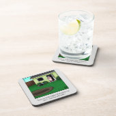 Funny Barbecue Humor Onderzetter Set (Rechterzijde)