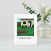 Funny Barbecue Party Briefkaarten (Staand voorkant)