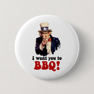 Funny barbecue ronde button 5,7 cm