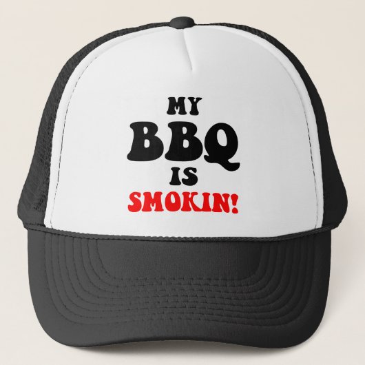Funny barbecue trucker pet (Voorkant)