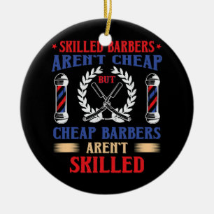 Funny Barber Hair Stylist Hairdresser Proud Keramisch Ornament