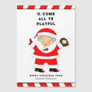 Funny Baseball-kerstkaarten