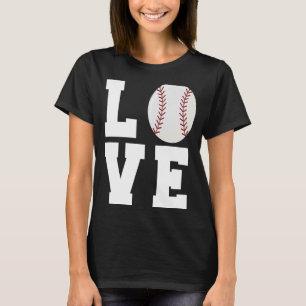 Funny Baseball Love Mam Pap Coach Player Athlete S T-shirt