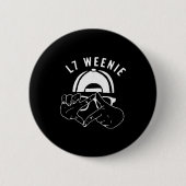Funny Baseball Softball Season Apparel Ronde Button 5,7 Cm (Voorkant)