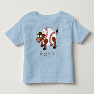 Funny Baseball Sport Kinder Cartoon Dier Shirts