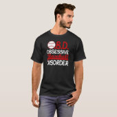 Funny Baseball T-shirt (Voorkant volledig)