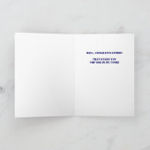 Funny Basic Training Humor Pug Dog Afstuderen Kaart (Binnen)