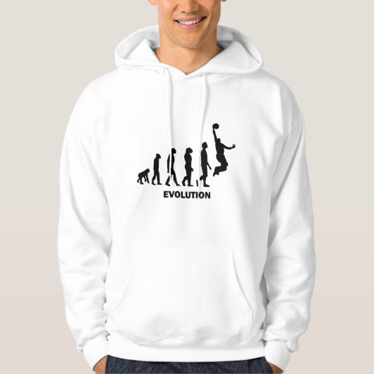 Funny basketbal hoodie (Voorkant)