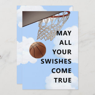 Funny Basketball Birthday Kaart