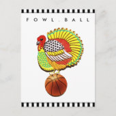 Funny Basketball Cards Feestdagenkaart (Voorkant)