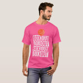Funny Basketball Coach boîte cadeau Tshirt Out Dir (Devant entier)