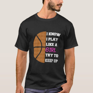 Funny Basketball gezegden T-shirt