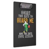 Funny Basketball Klembord (Rechts)