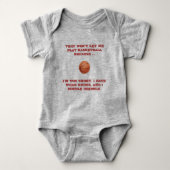 Funny Basketball Player Romper (Voorkant)