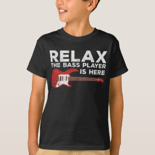 Funny Bass Player Quote assisteert muzikant T-shirt
