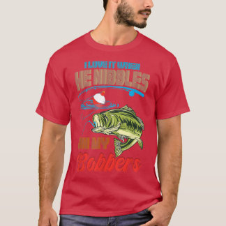 Funny Bass Vist dat ik er dol van ben als hij op m T-shirt