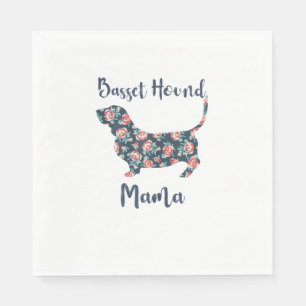 Funny Basset Hound Gifts Basset Hound Mom Shirt vo Servet