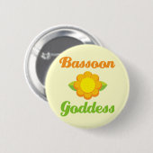 Funny Bassoon Ronde Button 5,7 Cm (Voorkant /achterkant)