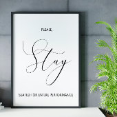 Funny Bathroom poster