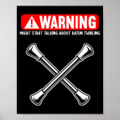 Funny Baton Twirling  Poster (Voorkant)