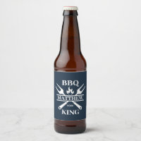 Funny BBQ Grill Master Personalized Barbecue King